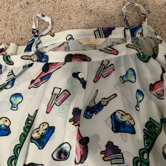 SHEIN| Cool material shoulder-off top size (XS/S) - Picture 2 of 2